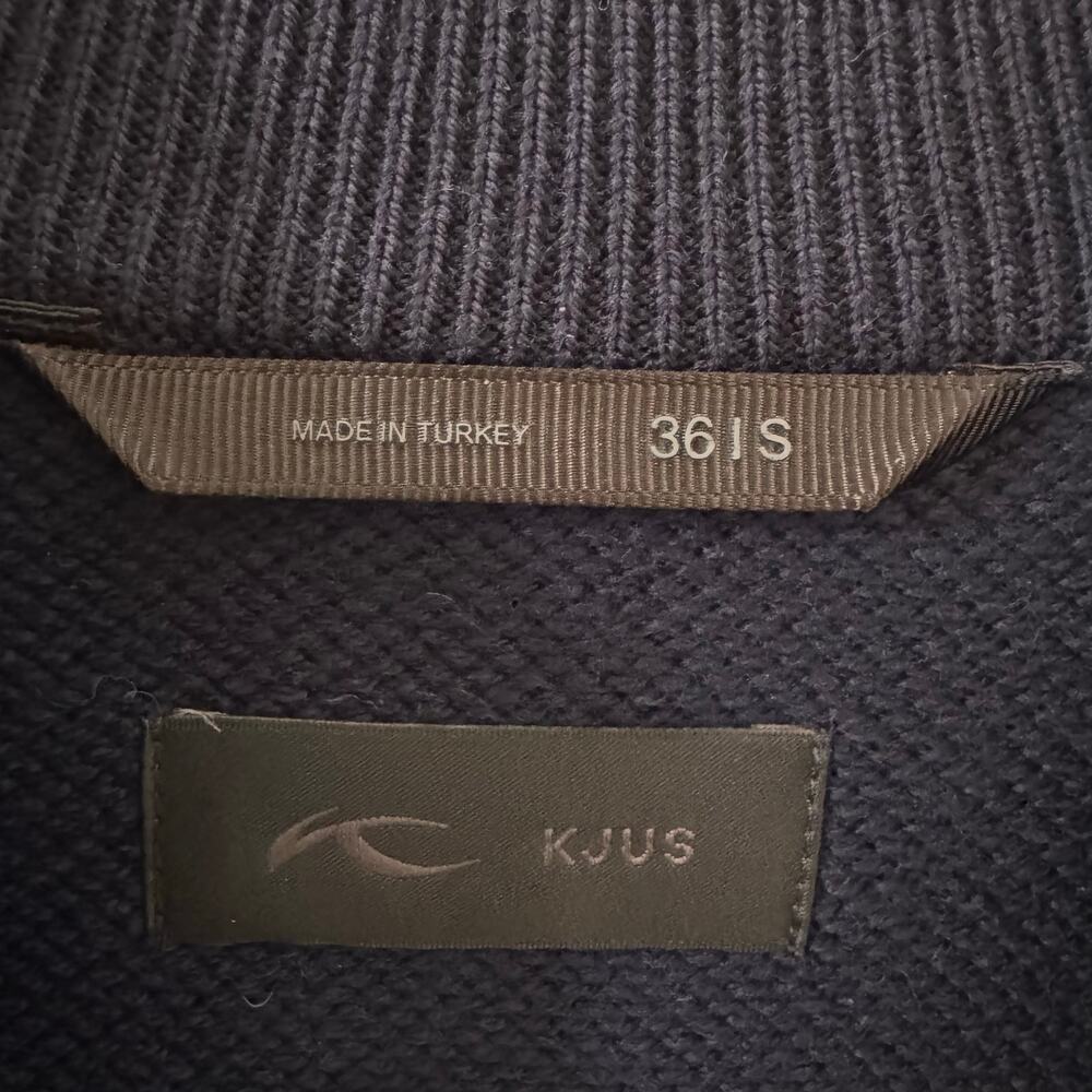 KJUS Ramona Insulation Jacket Knit Merino Wool Sweater Navy Blue Size 36 Small - Picture 14 of 14